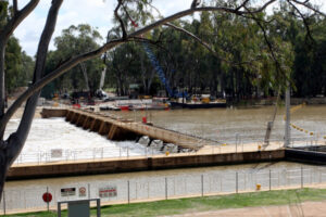 Repairs due next week at Euston Weir