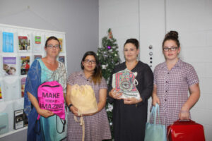 Spreading love in the shape of a handbag