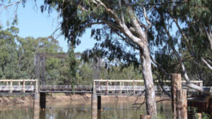 Bridge works in Barham