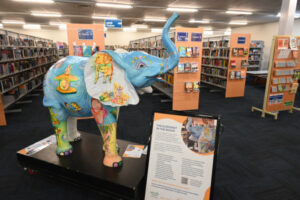 Large art to tell tough stories