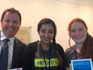 Heywire winners catch up at Canberra summit
