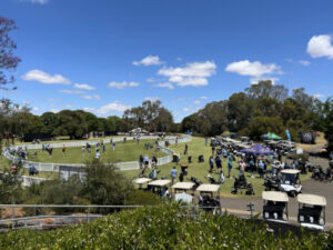 Open party swings into action