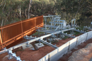 Viewing platform underway