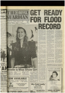 GET READY FOR FLOOD RECORD – Oct 8, 1993
