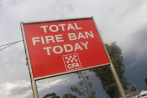 Total fire ban in the Mallee for Saturday