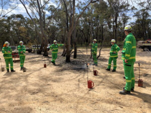 New FFMVic firefighters feel the heat during training course