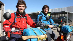 Bearded posties deliver