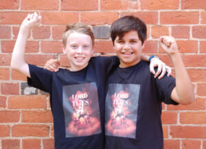 Local boys under the spotlight