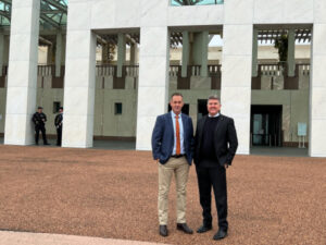 Local voice goes to Canberra