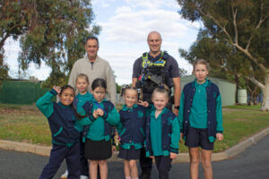 Children stepping up for health