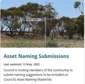 New names for landmarks