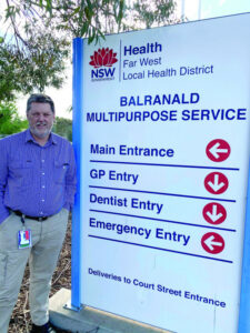Acting relief at Balranald health service
