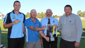 Anzac Day game at Lalbert