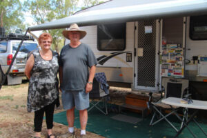 Grey nomads love Nyah