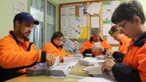 All in a day’s work