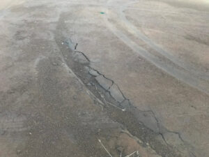 Greens hit by vandals