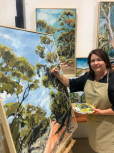 Art sends a bush message