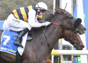 No fussin’ way this horse could win at start