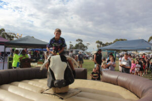 Out and about at the Berriwillock Rodeo