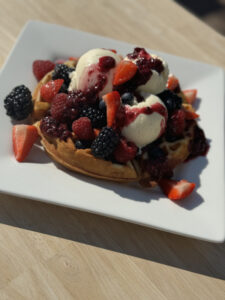 Lakeside dining a treat