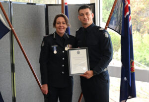 Officers honoured