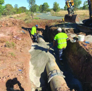 Under pressure after pipe burst