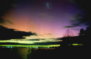 Solar storm’s impressive glow