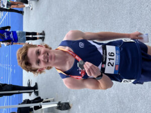 Balranald teen picks up medal at Athletics Australia National