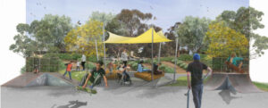 Long-awaited skate park takes shape