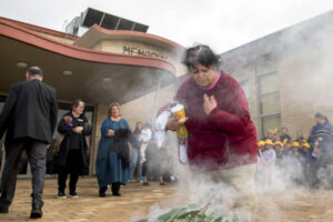 Symbolic smoke clears the air