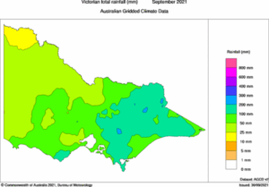 Rain and warmth follow damp September
