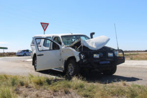 Elderly couple injured