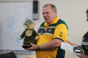 Bear-ing memories: Invictus Games memories at Woorinen school