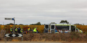 Boga biker’s lucky escape