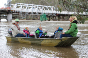 Fish enjoy fresh flows