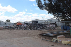 Industrial fire on Gray Street
