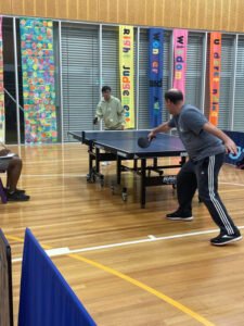 Table tennis returns