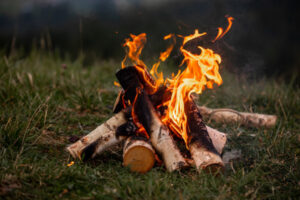 Campers ignore fire bans