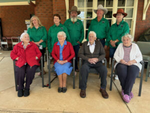 Homebush Rodeo donates outdoor chairs to Bidgee Haven Retirement Hostel