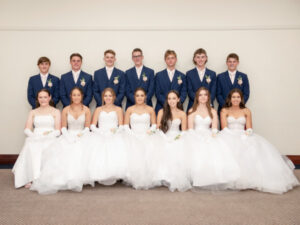 Club debutante ball has them dancing
