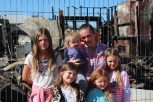 Family loses everything