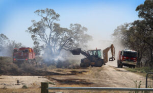 Firies frustrated after ‘avoidable’ bushfire