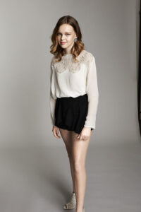 Emily living a model life