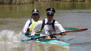 Patrolling the river