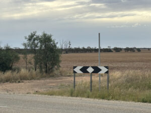 Thieves dog road signs