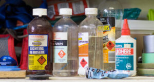 Dispose household chemicals without harm