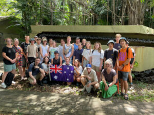 Students’ war tour