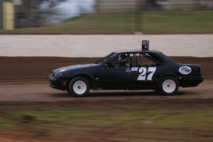 Jamie Crabbe at Sonic Speedway start line
