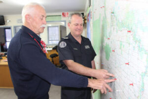 Alert to the fire danger