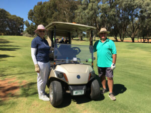 Sunday golfing action at Murray Downs.